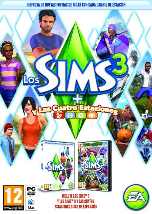 Los Sims 3   Los Sims 3 Y Las Cuatro Estaciones Pc